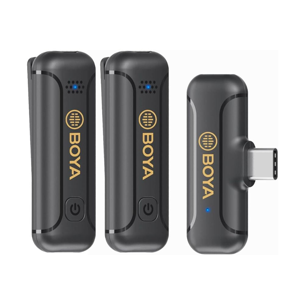 BOYA Wireless Microphone Double USB-C BYWM3T2-U2 BOYA Wireless Microphone Double USB-C BYWM3T2-U2